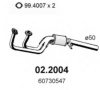 ALFA 116553000200 Front Silencer